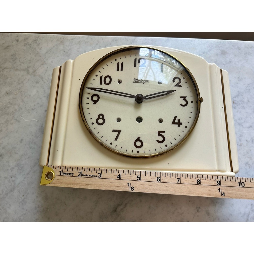 Vintage Kienzle Germany Kitchen Wall Clock Untested